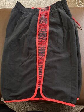 Nike Swim Shorts – Black & Red – XXL